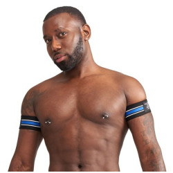Mr B - Mister B Brassards Biceps Urban Club Bleu x2